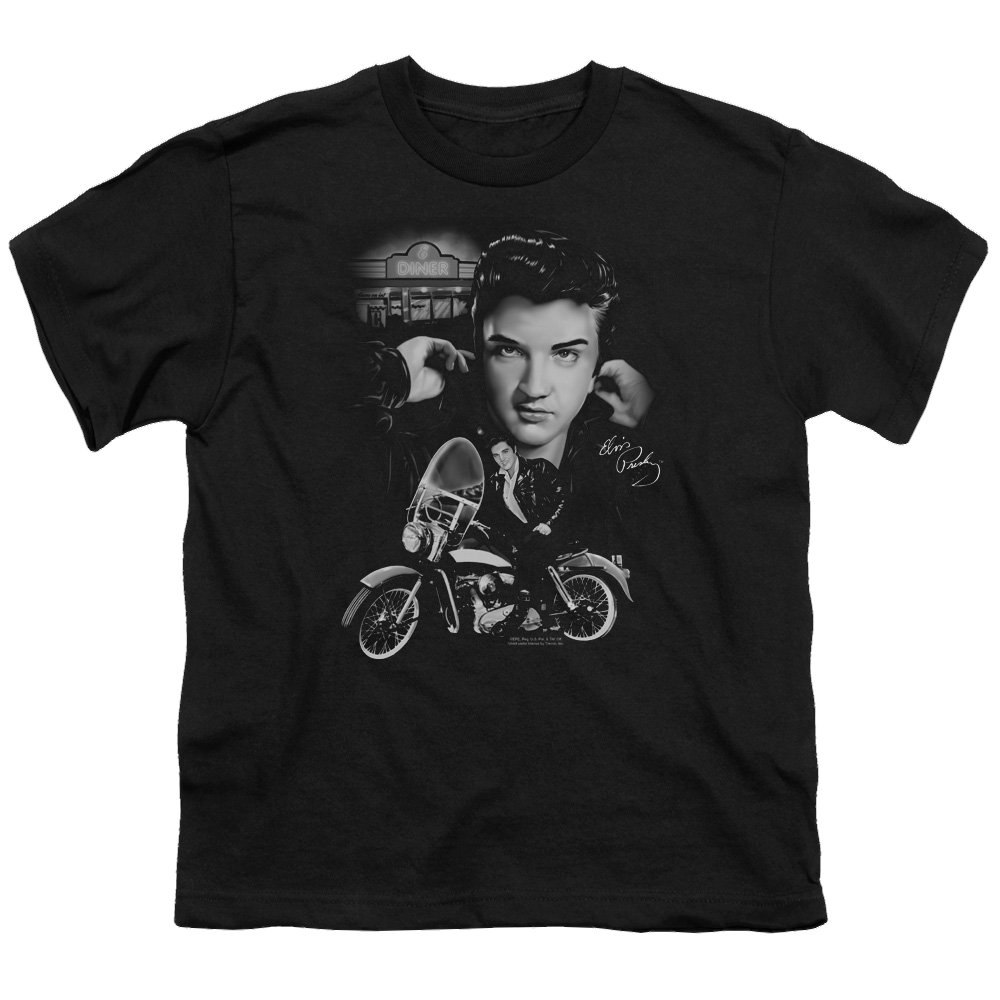 Elvis Presley The King Rides Again - Youth T-Shirt (Ages 8-12) Youth T-Shirt (Ages 8-12) Elvis Presley   