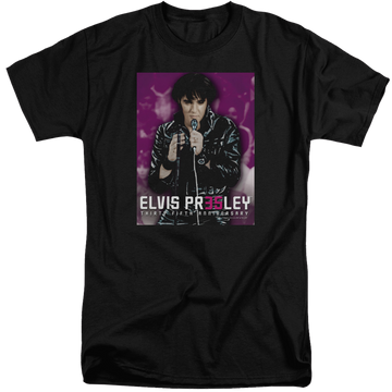 Elvis Presley 35 Leather - Men's Tall Fit T-Shirt Men's Tall Fit T-Shirt Elvis Presley   