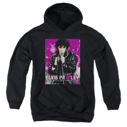 Elvis Presley 35 Leather - Youth Hoodie (Ages 8-12) Youth Hoodie (Ages 8-12) Elvis Presley   