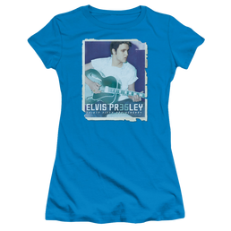 Elvis Presley 35 Guitar - Juniors T-Shirt Juniors T-Shirt Elvis Presley   