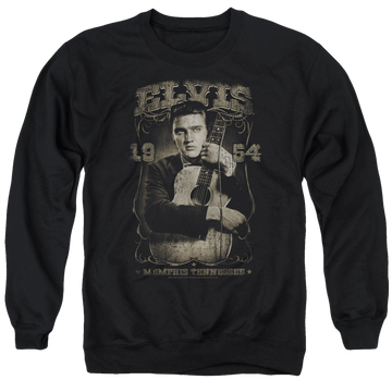 Elvis Presley 1954 - Men's Crewneck Sweatshirt Men's Crewneck Sweatshirt Elvis Presley   
