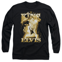 Elvis Presley The King - Men's Long Sleeve T-Shirt Men's Long Sleeve T-Shirt Elvis Presley   