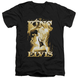 Elvis Presley The King - Men's V-Neck T-Shirt Men's V-Neck T-Shirt Elvis Presley   