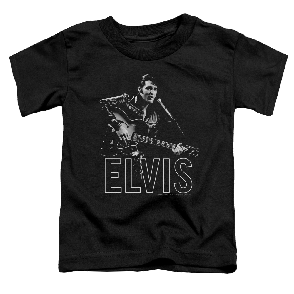 Elvis Presley Guitar In Hand - Toddler T-Shirt Toddler T-Shirt Elvis Presley   