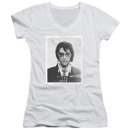 Elvis Presley Framed - Juniors V-Neck T-Shirt Juniors V-Neck T-Shirt Elvis Presley   