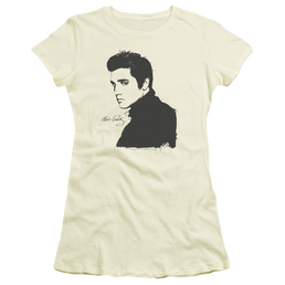 Elvis Presley Black Paint - Juniors T-Shirt Juniors T-Shirt Elvis Presley   