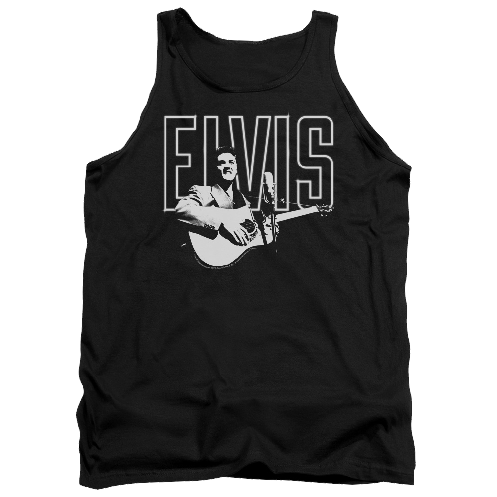 Elvis Presley White Glow Men's Tank Men's Tank Elvis Presley   