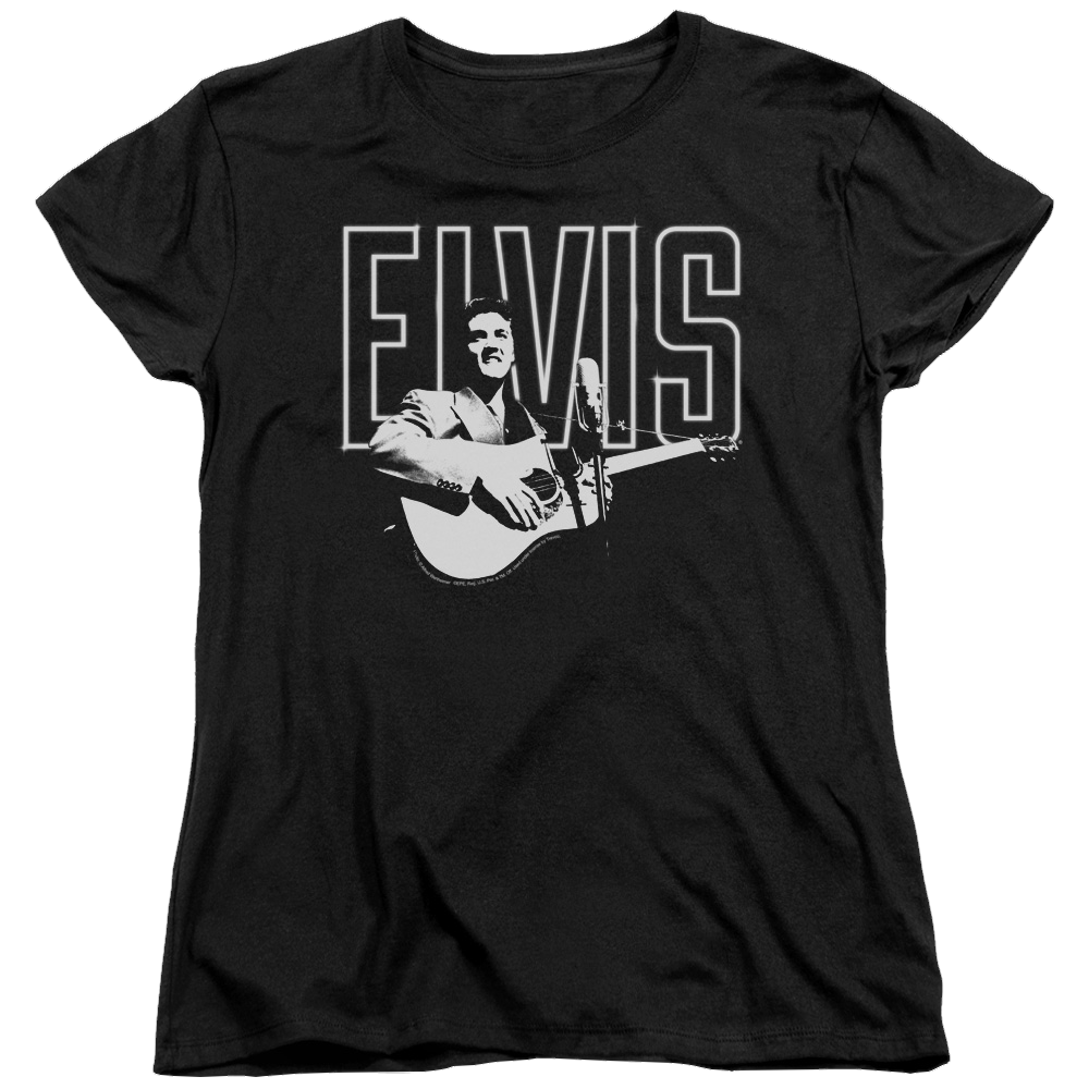 Elvis Presley White Glow - Women's T-Shirt Women's T-Shirt Elvis Presley   