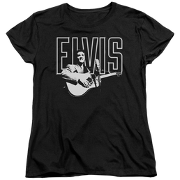 Elvis Presley White Glow - Women's T-Shirt Women's T-Shirt Elvis Presley   