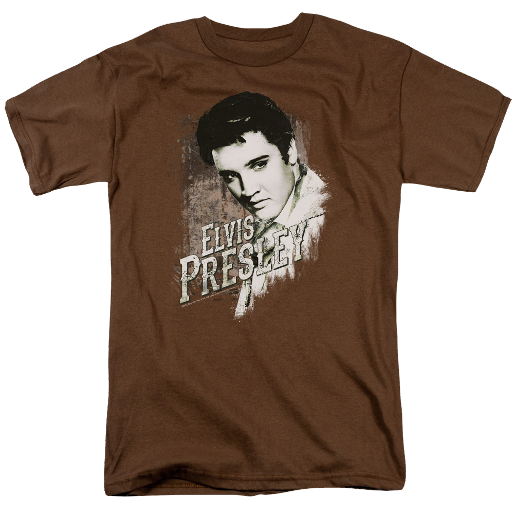 Elvis Presley Rugged Elvis - Men's Regular Fit T-Shirt Men's Regular Fit T-Shirt Elvis Presley   
