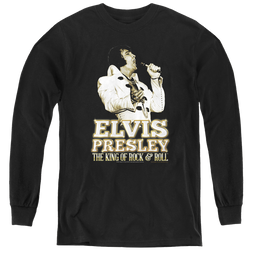 Elvis Presley Golden - Youth Long Sleeve T-Shirt Youth Long Sleeve T-Shirt Elvis Presley   