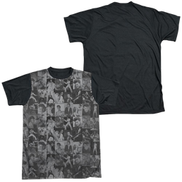Elvis Presley Tcb Crowd - Men's Black Back T-Shirt Men's Black Back T-Shirt Elvis Presley   
