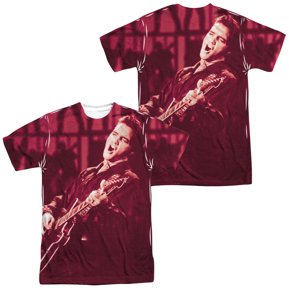 Elvis Presley Scratched 68 Men's All Over Print T-Shirt Men's All-Over Print T-Shirt Elvis Presley   