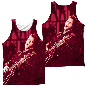 Elvis Presley Scratched 68 men's all-over print tank