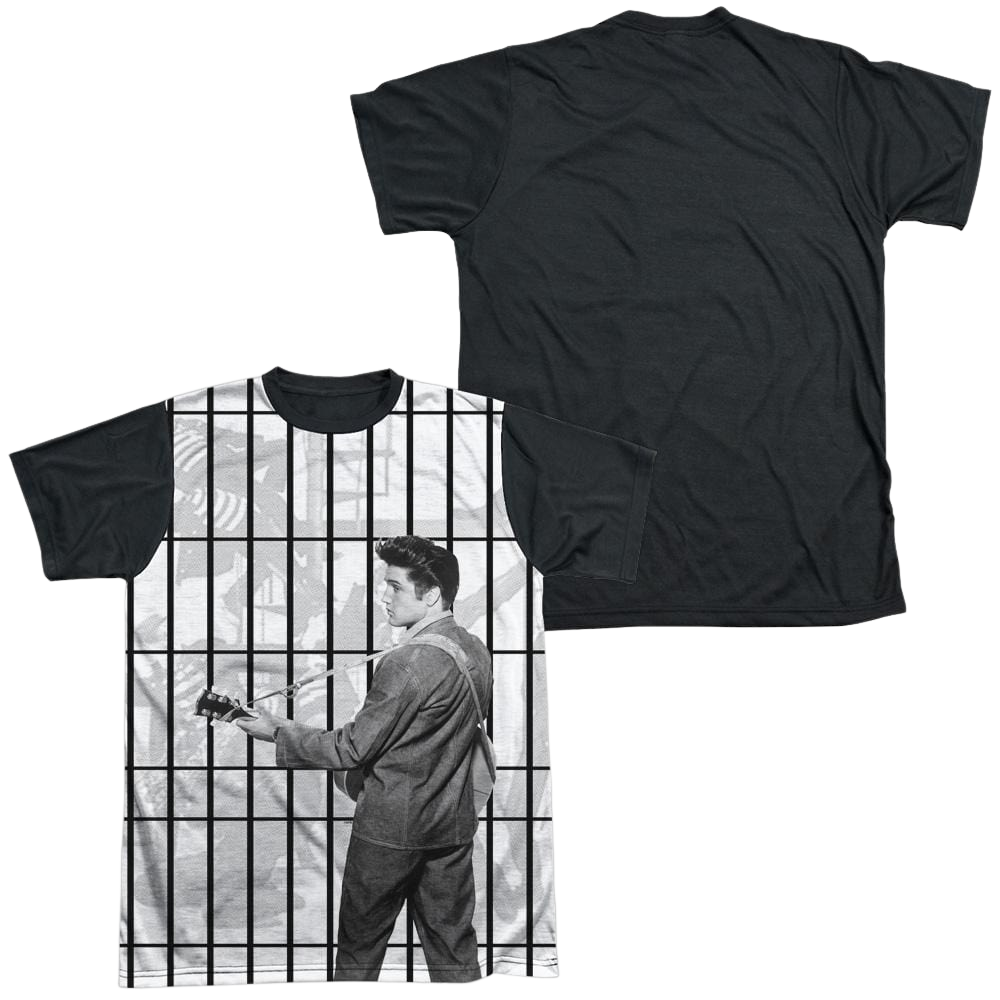 Elvis Presley Whole Cell Block - Men's Black Back T-Shirt Men's Black Back T-Shirt Elvis Presley   