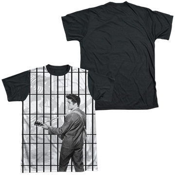 Elvis Presley Whole Cell Block men's black back t-shirt