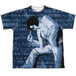 Elvis Presley Is Everything - Youth All-Over Print T-Shirt Youth All-Over Print T-Shirt (Ages 8-12) Elvis Presley   