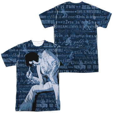 Elvis Presley Is Everything men's all-over print t-shirt