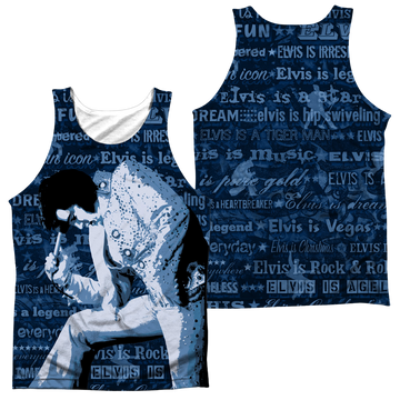 Elvis Presley Is Everything men's all-over print tank