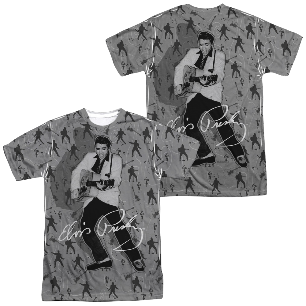 Elvis Presley Rockin All Over Men's All Over Print T-Shirt Men's All-Over Print T-Shirt Elvis Presley   