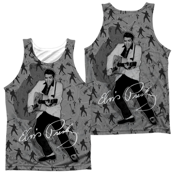 Elvis Presley Rockin All Over men's all-over print tank