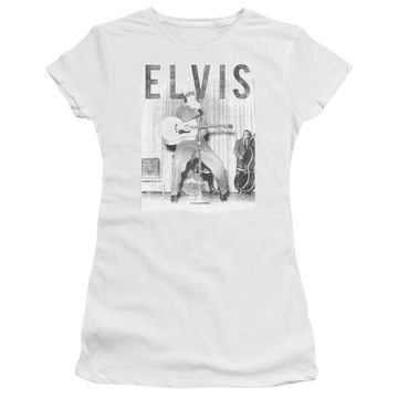 Elvis Presley With The Band - Juniors T-Shirt Juniors T-Shirt Elvis Presley   