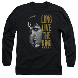 Elvis Presley Long Live The King - Men's Long Sleeve T-Shirt Men's Long Sleeve T-Shirt Elvis Presley   