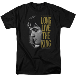 Elvis Presley Long Live The King - Men's Regular Fit T-Shirt Men's Regular Fit T-Shirt Elvis Presley   