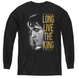 Elvis Presley Long Live The King - Youth Long Sleeve T-Shirt Youth Long Sleeve T-Shirt Elvis Presley   