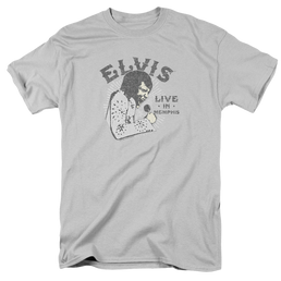 Elvis Presley Live In Memphis - Men's Regular Fit T-Shirt Men's Regular Fit T-Shirt Elvis Presley   