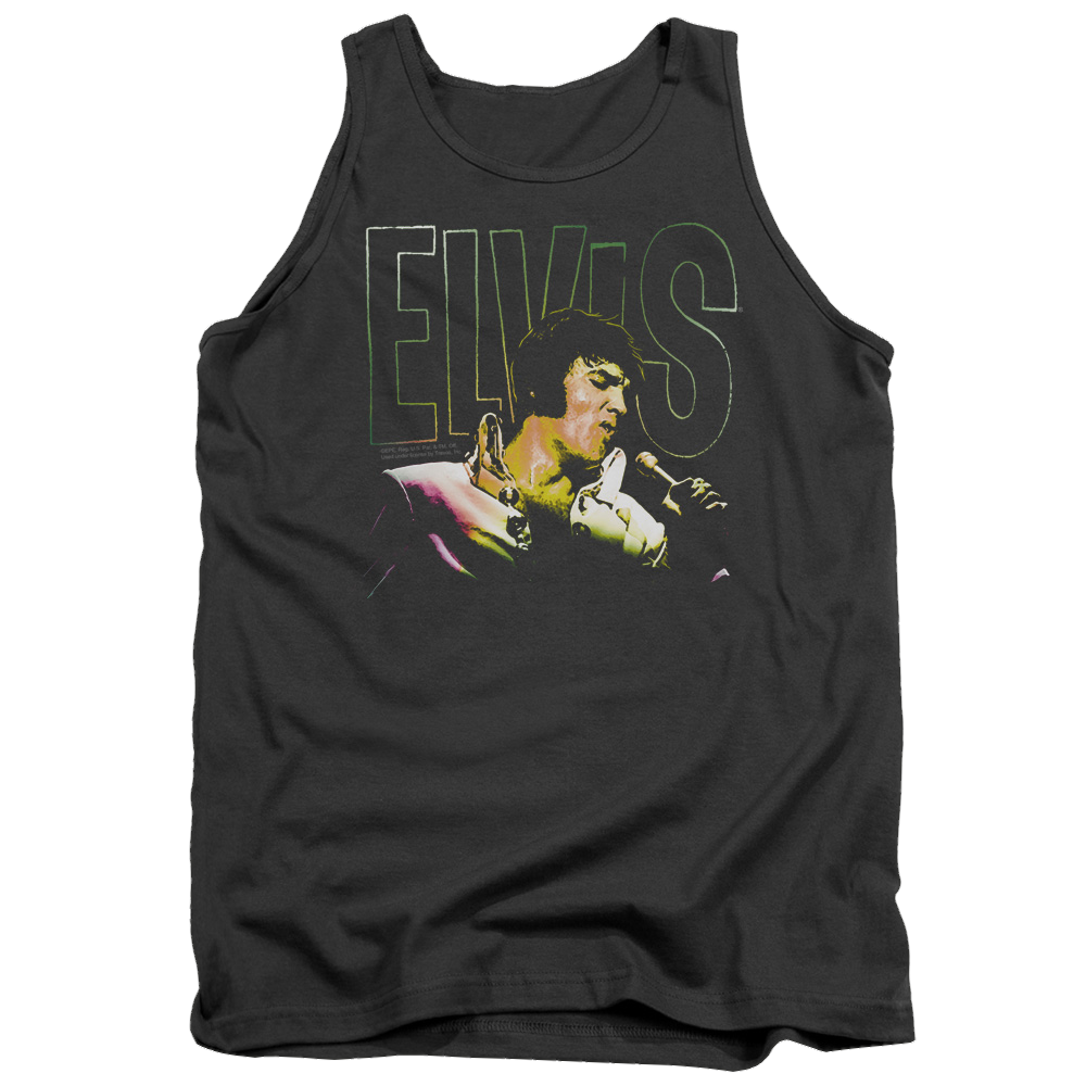 Elvis Presley Multicolored Men's Tank Men's Tank Elvis Presley   