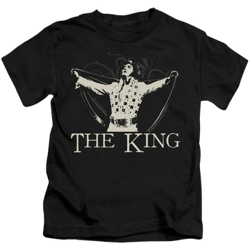 Elvis Presley Ornate King - Kid's T-Shirt (Ages 4-7) Kid's T-Shirt (Ages 4-7) Elvis Presley   