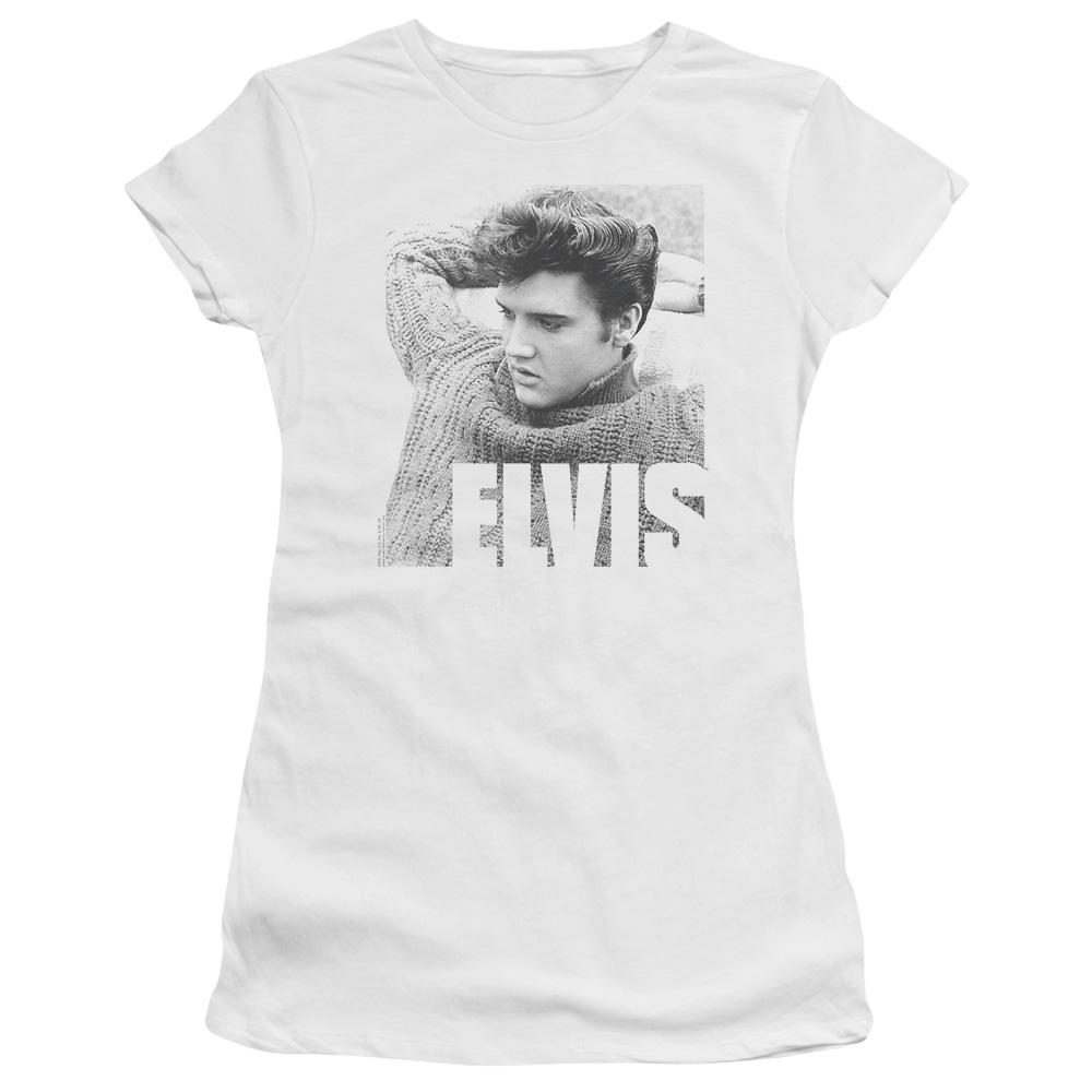 Elvis Presley Relaxing - Juniors T-Shirt Juniors T-Shirt Elvis Presley   