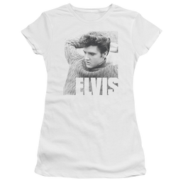 Elvis Presley Relaxing - Juniors T-Shirt Juniors T-Shirt Elvis Presley   