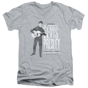 Elvis Presley In Person - Men's V-Neck T-Shirt Men's V-Neck T-Shirt Elvis Presley   