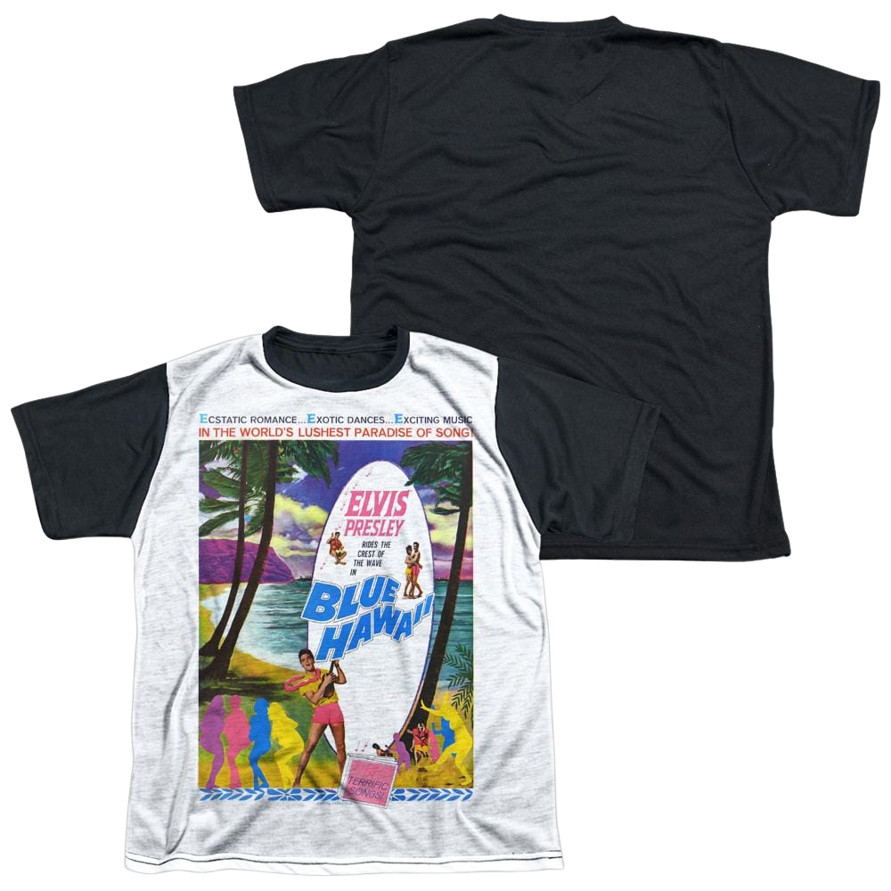 Elvis Presley Blue Hawaii - Youth Black Back T-Shirt (Ages 8-12) Youth Black Back T-Shirt (Ages 8-12) Elvis Presley   
