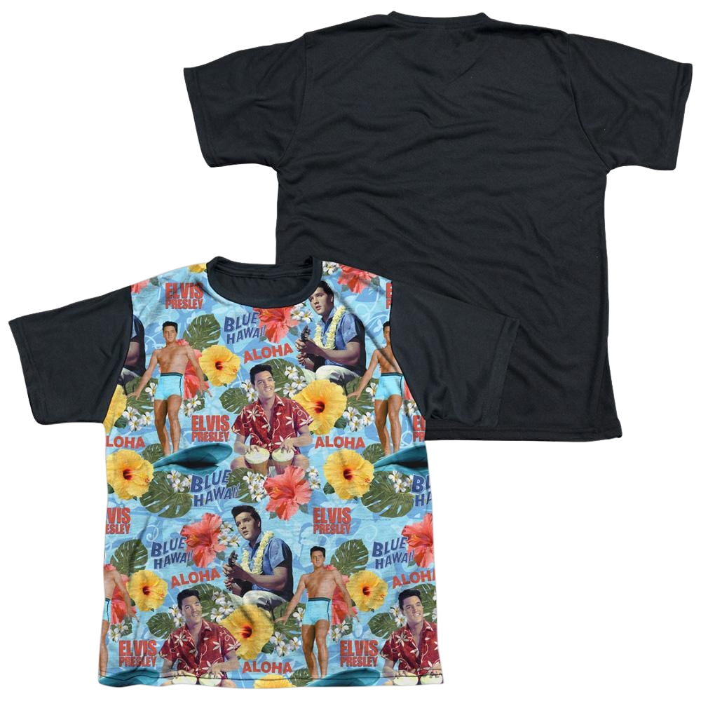 Elvis Presley Surfs Up - Youth Black Back T-Shirt (Ages 8-12) Youth Black Back T-Shirt (Ages 8-12) Elvis Presley   