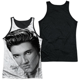 Elvis Presley Stare 2 Men's Black Back Tank Men's Black Back Tank Elvis Presley   
