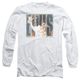 Elvis Presley Aloha Knockout - Men's Long Sleeve T-Shirt Men's Long Sleeve T-Shirt Elvis Presley   