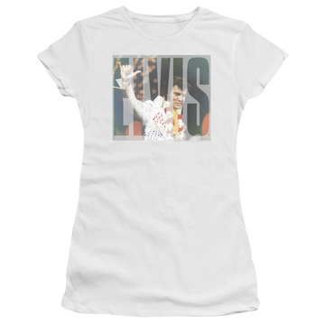 Elvis Presley Aloha Knockout - Juniors T-Shirt Juniors T-Shirt Elvis Presley   