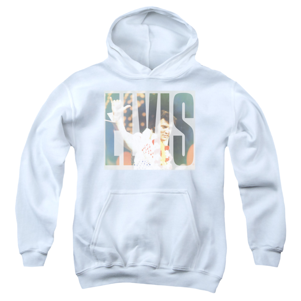 Elvis Presley Aloha Knockout - Youth Hoodie (Ages 8-12) Youth Hoodie (Ages 8-12) Elvis Presley   