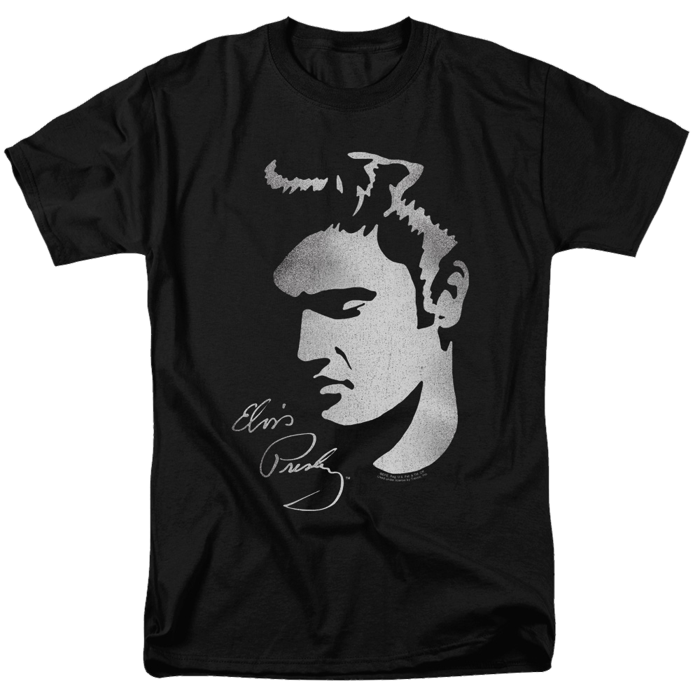 Elvis Presley Simple Face - Men's Regular Fit T-Shirt Men's Regular Fit T-Shirt Elvis Presley   