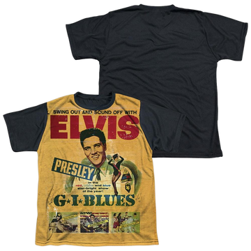Elvis Presley Gi Blues - Youth Black Back T-Shirt (Ages 8-12) Youth Black Back T-Shirt (Ages 8-12) Elvis Presley   