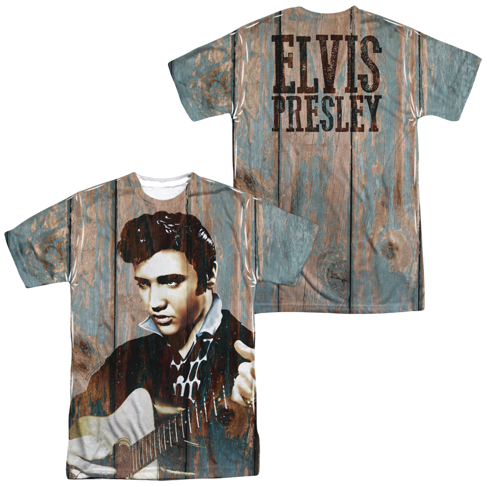 Elvis Presley Woodgrain Men's All Over Print T-Shirt Men's All-Over Print T-Shirt Elvis Presley   