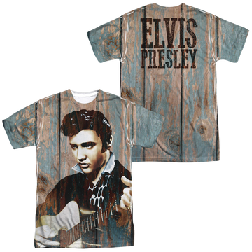 Elvis Presley Woodgrain men's all-over print t-shirt