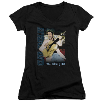 Elvis Presley Memphis - Juniors V-Neck T-Shirt Juniors V-Neck T-Shirt Elvis Presley   
