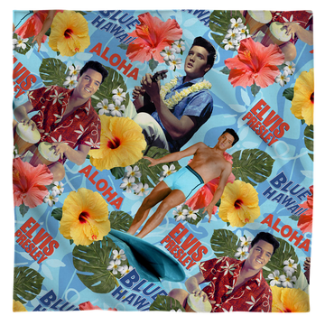Elvis - Blue Hawaii - Bandana Bandanas Elvis Presley   