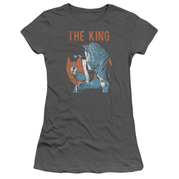 Elvis Presley Mic In Hand - Juniors T-Shirt Juniors T-Shirt Elvis Presley   