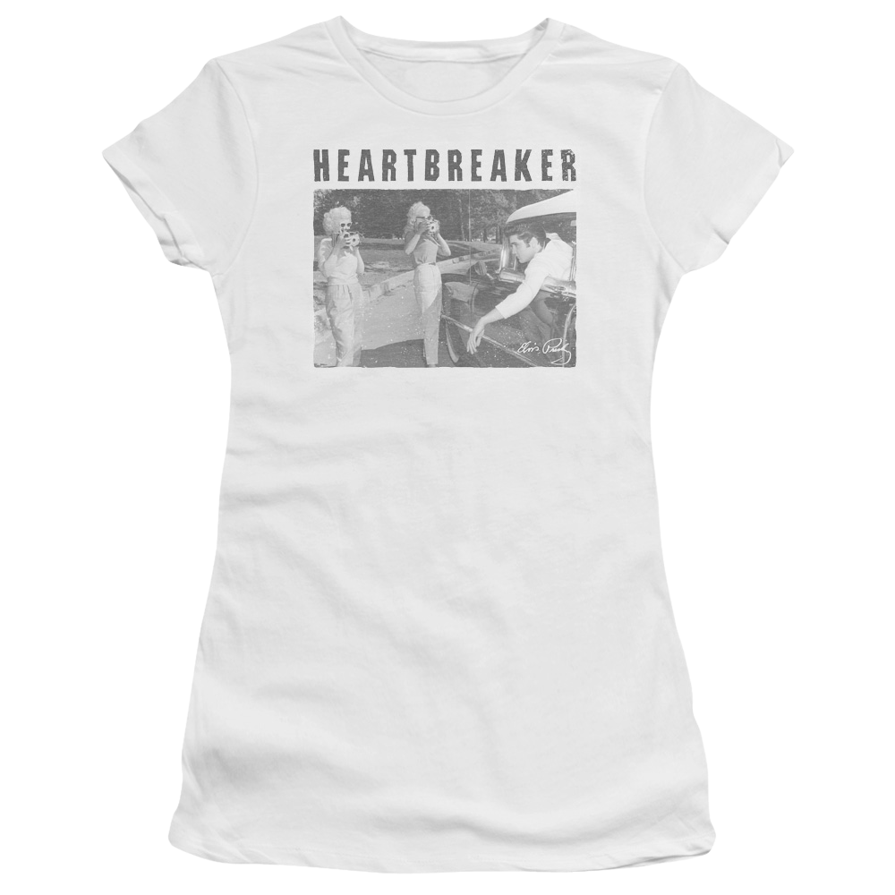 Elvis Presley Heartbreaker - Juniors T-Shirt Juniors T-Shirt Elvis Presley   