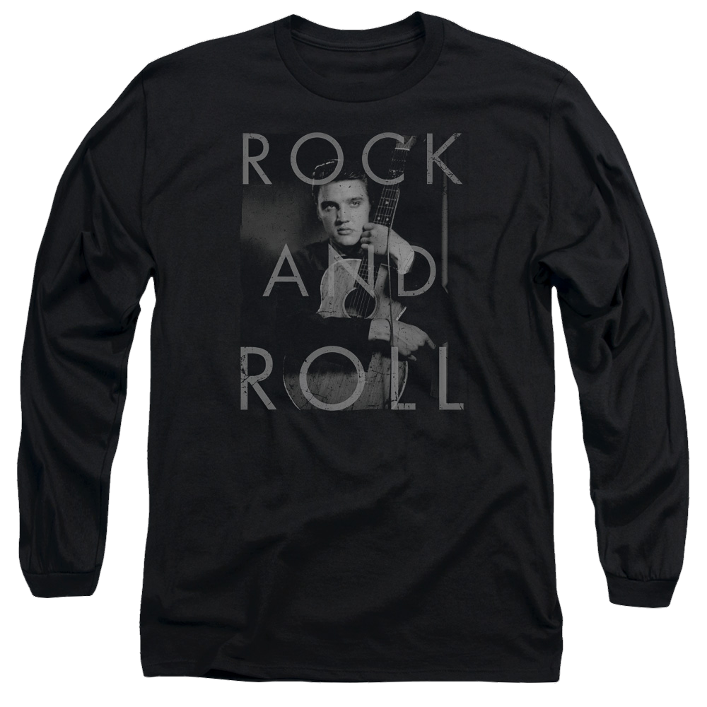 Elvis Presley Rock And Roll - Men's Long Sleeve T-Shirt Men's Long Sleeve T-Shirt Elvis Presley   